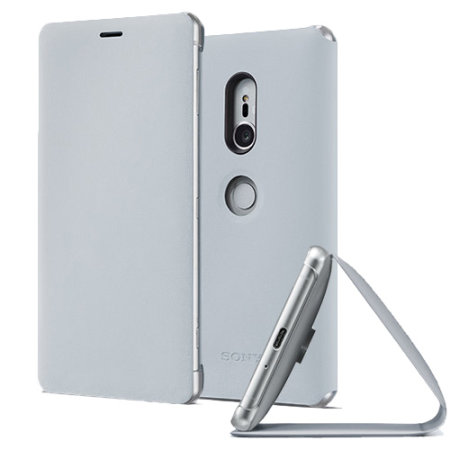 Funda Sony Xperia XZ2 Style Cover Stand oficial - Gris