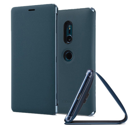 Original Sony Xperia XZ2 Style Cover Stand Tasche in Grün