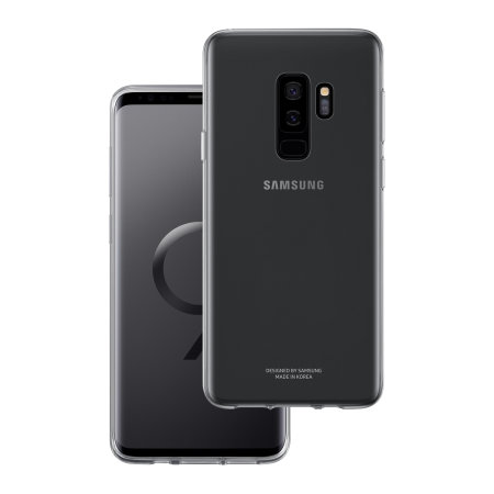 Official Samsung Galaxy S9 Plus Slim Cover Case - 100% Clear