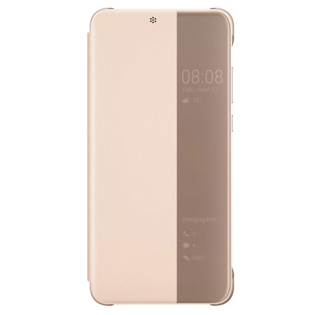 Custodia Huawei P20 Pro Originale Rosa: Cover Rigida In Silicone Antiurto