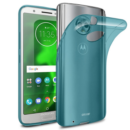 Olixar FlexiShield Motorola Moto G6 Gel Case - Blauw