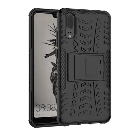 Olixar ArmourDillo Huawei P20 Protective Case - Black