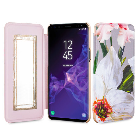 Coque Samsung Galaxy S9 Ted Baker Mirror Folio – Chatsworth Bloom