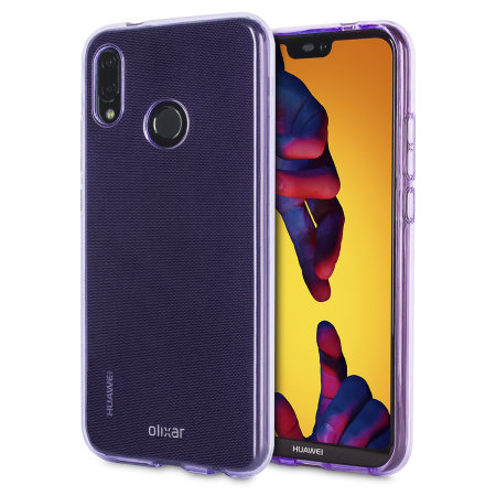 Coque Huawei P20 Lite Olixar FlexiShield en gel – Violette