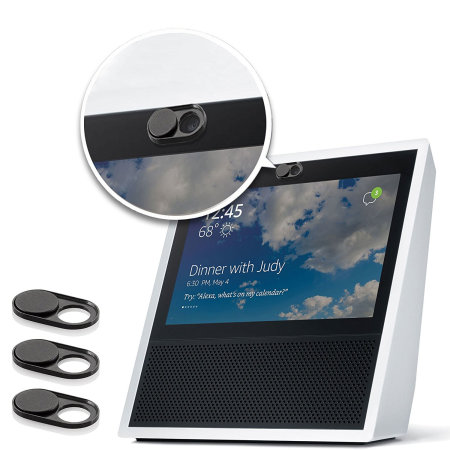 Olixar Anti-Hack Webcam Cover for Amazon Echo Show - 3 Pack