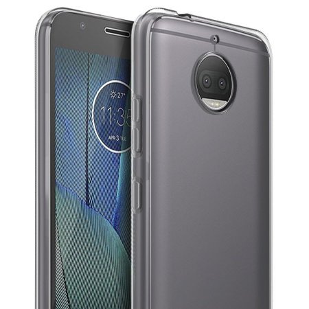 Moto G5S Plus Slim TPU Gel Case - Clear
