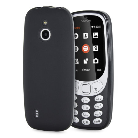 Rettidig Nikke Disco Olixar FlexiShield Nokia 3310 3G (2017) Case - Black
