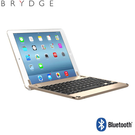 Clavier Bluetooth iPad 9.7 2018 BrydgeAir Aluminium – Or