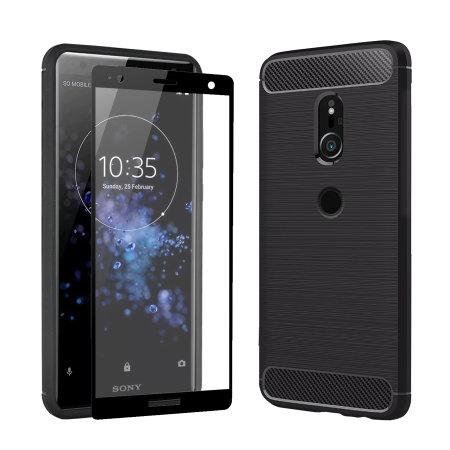 Olixar Sentinel Sony Xperia XZ2 Case and Glass Screen Protector