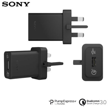 Official Sony Xperia XZ2 Qualcomm 3.0 UK Mains Charger & USB-C Cable