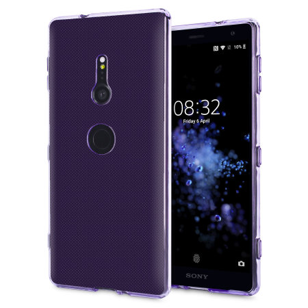 Coque Sony Xperia XZ2 Olixar FlexiShield en gel – Violette