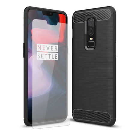 Coque OnePlus 6 Olixar Sentinel avec protection en verre trempé