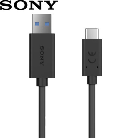 Official Sony USB-C Charging Cable - Black - Retail Pack