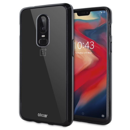 Coque OnePlus 6 Olixar ExoShield Snap-on – Noire