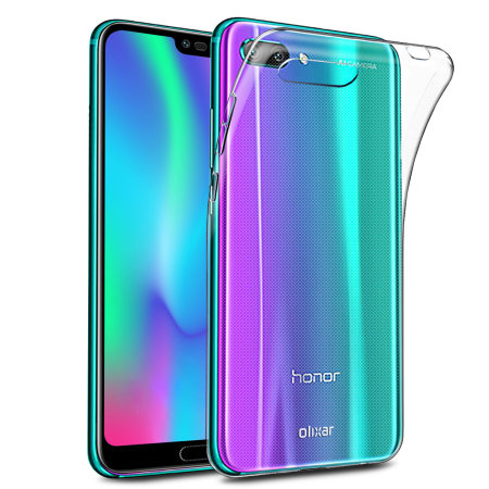 einde Spookachtig Horzel Olixar Ultra-Thin Huawei Honor 10 Gel Case - Crystal Clear