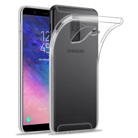 Funda Samsung Galaxy A6 Plus 2018 Olixar Ultra-Thin - Transparente