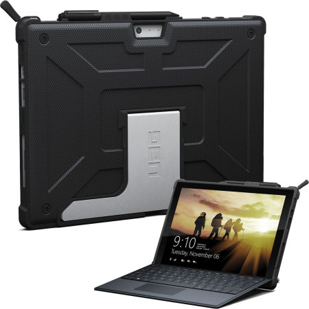 UAG Metropolis Series Microsoft Surface Pro 2017 Folio Case - Black