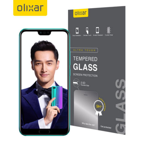 Olixar Huawei Honor 10 Tempered Glass Screen Protector