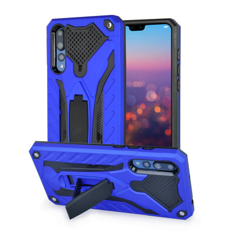 Olixar Raptor Huawei P20 Pro Tough Stand Case - Cobalt Blue