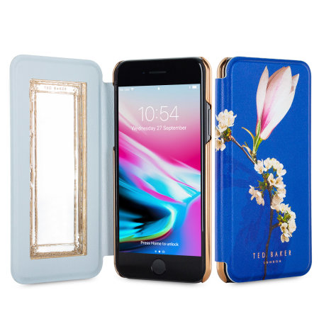 Ted Baker Bryony iPhone 8 Mirror Folio Case - Harmony Mineral