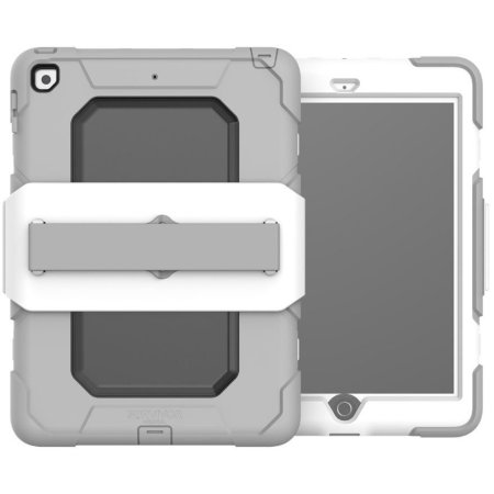 Griffin Survivor Medical iPad 9.7 2018 Tough Case - White / Grey