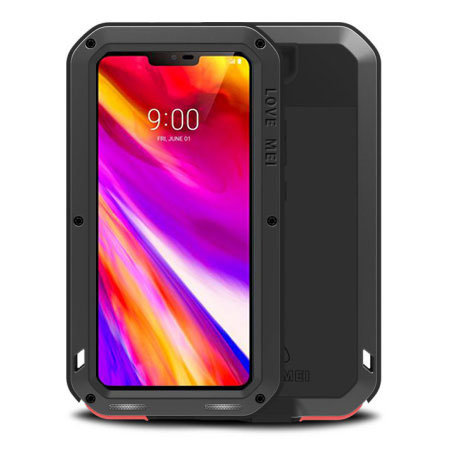 Love Mei Powerful LG G7 ThinQ Protective Case - Black