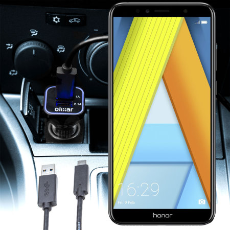 Olixar High Power Huawei Honor 7A Car Charger