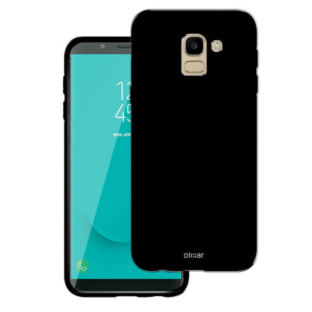 Couple Discourage environment Olixar FlexiShield Samsung Galaxy J6 2018 Gel Case - Solid Black