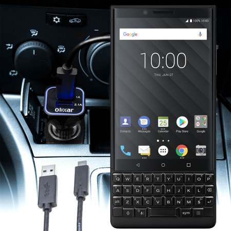Olixar High Power BlackBerry KEY2 Car Charger