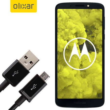 Olixar Motorola Moto G6 Play Power, Data & Sync Cable - Micro USB