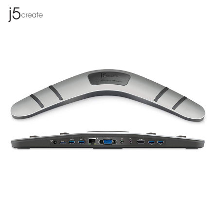 j5create USB 3.0 Boomerang Docking Station for Windows & Mac