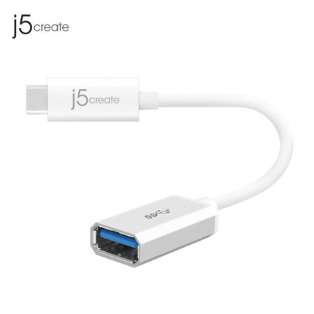 j5Create USB-C to USB Adapter - Silver