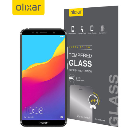 Olixar Huawei Honor 7A Tempered Glass Screen Protector