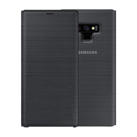 LED View Cover Officielle Samsung Galaxy Note 9 – Noire