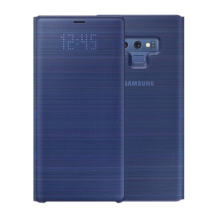 Official Samsung Galaxy Note 9 LED View Cover Case - Blue