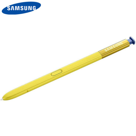 Stylet S Pen Officiel Samsung Galaxy Note 9 – Jaune / bleu