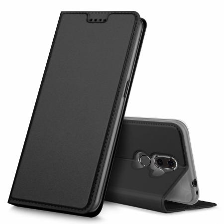 Encase Alcatel 3V Leather-Style Wallet Case Black