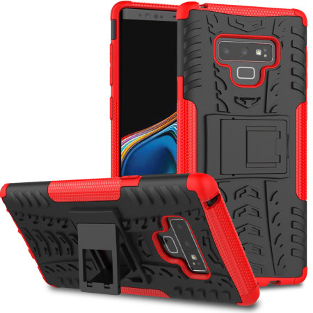 Olixar ArmourDillo Samsung Galaxy Note 9 Skyddsskal - Röd