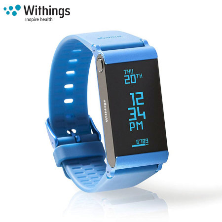 Withings Pulse Ox Activity Tracker for iOS & Android - Blue