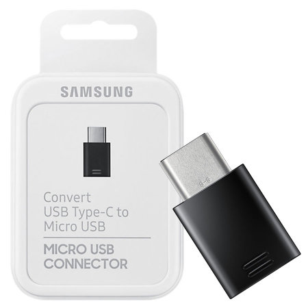 Official Samsung Galaxy Note 9 Micro Usb To Usb C Adapter Black