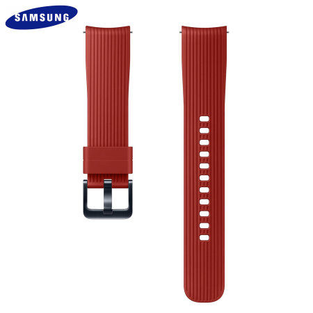 Official Samsung Galaxy Watch 20mm Silicone Strap - Red