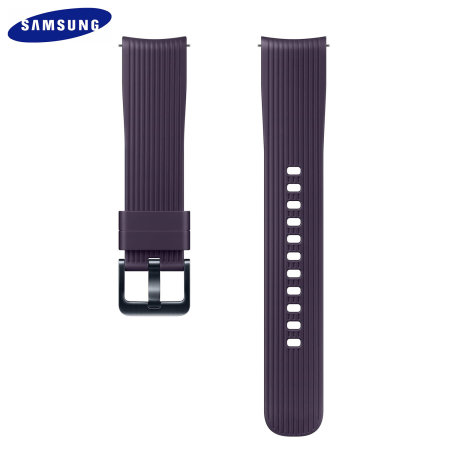 Correa de Silicona Oficial para el Samsung Galaxy Watch 20mm - Violeta