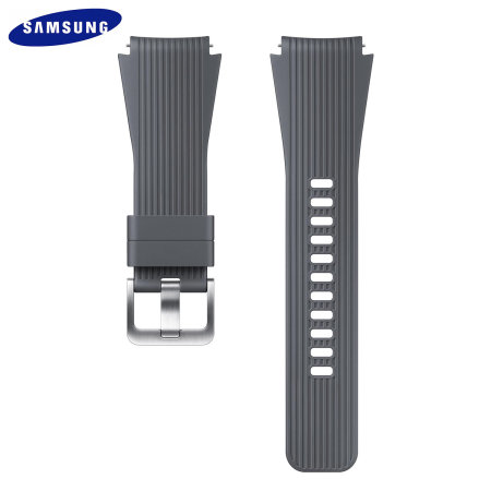 Bracelet Officiel Samsung Galaxy Watch 22 mm Silicone - Gris