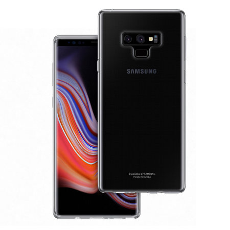 Coque Officielle Samsung Galaxy Note 9 Clear Cover – Transparente