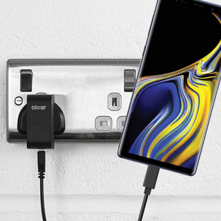 Olixar High Power Samsung Galaxy Note 9 Wall Charger & 1m USB-C Cable
