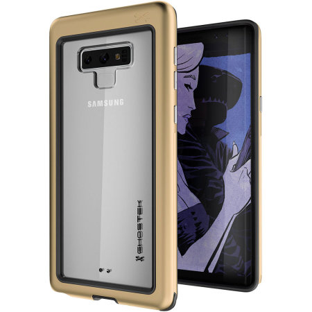Ghostek Atomic Slim Samsung Galaxy Note 9 Tough Case - Gold