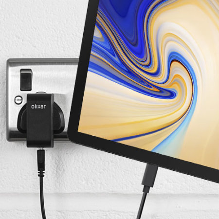 Olixar High Power Samsung Galaxy Tab S4 Wall Charger & 1m USB-C Cable
