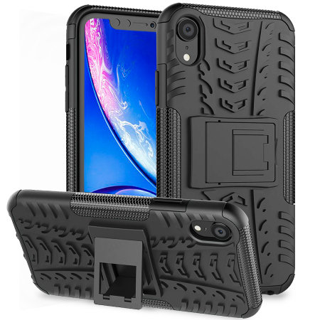 Olixar ArmourDillo iPhone XR Protective Case Black