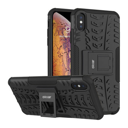 Olixar ArmourDillo Apple iPhone XS Max Protective Case - Black