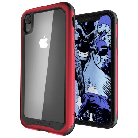 Ghostek Atomic Slim 2 iPhone XR Tough Skal - Röd